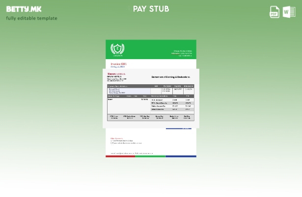 Шаблон за изводи за заработка хотели во модерен стил